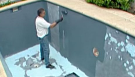 ¿Cómo reparar la piscina?