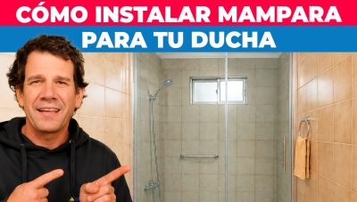 Cómo instalar una mampara de ducha ajustable